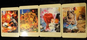 tarot layout 4 cards